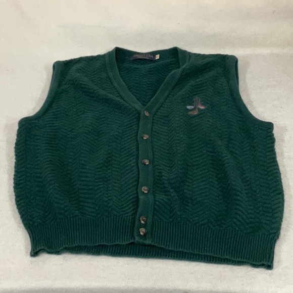 EUC men’s vintage Player’s club SADDLEBRED button down vest